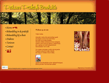 Tablet Screenshot of pedicurepraktijkbrunhilde.nl